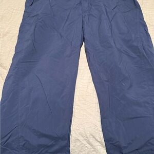 Columbia Blue Cargo Pants Lightweight and Water-Resistant